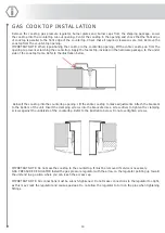 Предварительный просмотр 14 страницы ILVE UHF40 User Instructions, Installation, Maintenance