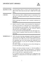 Предварительный просмотр 3 страницы ILVE ULTRACOMBI Installation, User And Maintenance Instructions