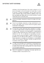 Предварительный просмотр 8 страницы ILVE ULTRACOMBI Installation, User And Maintenance Instructions