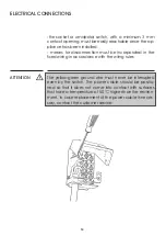 Предварительный просмотр 14 страницы ILVE ULTRACOMBI Installation, User And Maintenance Instructions