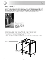 Preview for 6 page of ILVE UP I76 User Instructions, Installation, Maintenance