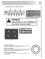 Preview for 13 page of ILVE UP I76 User Instructions, Installation, Maintenance