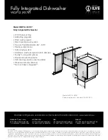 Предварительный просмотр 2 страницы ILVE WQP12 J9378Y Specification