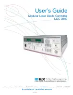 ILX Lightwave LDC-3900 User Manual предпросмотр