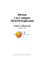 ILY Enterprise Athena CD User Manual preview