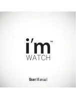 Preview for 1 page of i'm Watch i'm color 128 Mb User Manual