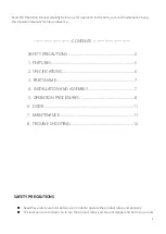 Preview for 2 page of iM3 HCR-100 Operation Manual