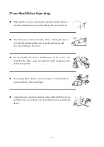 Предварительный просмотр 6 страницы iM3 SP6 Instructions For Use And Technical Description