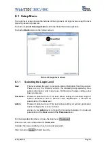 Preview for 55 page of Image Access Wide Tek WT 36C Setup Manual