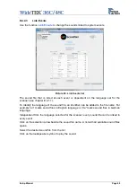 Preview for 89 page of Image Access Wide Tek WT 36C Setup Manual