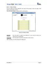 Preview for 97 page of Image Access Wide Tek WT 36C Setup Manual