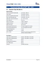 Preview for 119 page of Image Access Wide Tek WT 36C Setup Manual