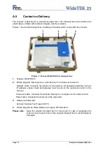 Preview for 14 page of Image Access WideTEK 25 Setup And Assembly Manual