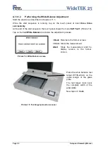 Preview for 26 page of Image Access WideTEK 25 Setup And Assembly Manual