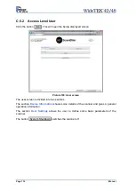 Preview for 112 page of Image Access WideTEK 42 Manual Manual