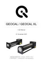 Image Engineering GEOCAL User Manual preview