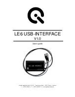 Image Engineering LE6 User Manual preview