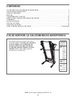 Предварительный просмотр 2 страницы Image Fitness 10.0 Dlx Treadmill (Spanish) Manual Del Usuario