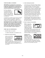 Preview for 12 page of Image Fitness 10.0 Dlx Treadmill (Spanish) Manual Del Usuario