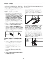 Preview for 16 page of Image Fitness 10.0 Dlx Treadmill (Spanish) Manual Del Usuario