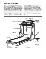 Предварительный просмотр 4 страницы Image Fitness 10.3e User Manual