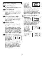 Preview for 10 page of Image Fitness 10.3e User Manual