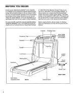 Предварительный просмотр 4 страницы Image Fitness 10.4q Treadmill Manual