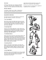 Предварительный просмотр 21 страницы Image Fitness 10.8q User Manual