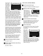 Preview for 17 page of Image Fitness 10.8ql User Manual