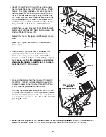 Preview for 6 page of Image Fitness 12.5 Elliptical User Manual