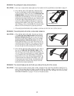 Preview for 21 page of Image Fitness 15.5s Treadmill Manual