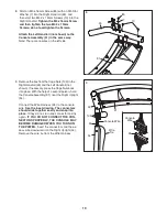 Предварительный просмотр 10 страницы Image Fitness 20.0 Vt Treadmill Manual