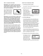 Preview for 15 page of Image Fitness 20.0 Vt Treadmill Manual