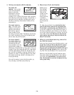 Preview for 16 page of Image Fitness 20.0 Vt Treadmill Manual