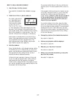 Preview for 17 page of Image Fitness 20.0 Vt Treadmill Manual