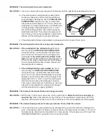 Preview for 21 page of Image Fitness 20.0 Vt Treadmill Manual