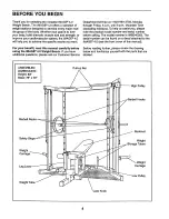 Предварительный просмотр 4 страницы Image Fitness 4.0 Manual