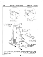 Preview for 7 page of Image Fitness 510home Trainer Manual