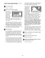 Preview for 13 page of Image Fitness 7.8 Elliptical User Manual