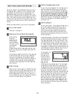 Preview for 14 page of Image Fitness 7.8 Elliptical User Manual