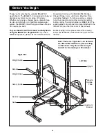 Preview for 4 page of Image Fitness 831.159701 User Manual