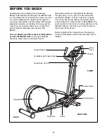 Preview for 4 page of Image Fitness Image 2.2E User Manual