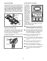 Preview for 11 page of Image Fitness Image 2.2E User Manual