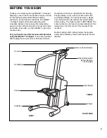 Preview for 3 page of Image Fitness Image 7.0 User Manual