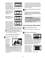 Preview for 12 page of Image Fitness IMTL39522 User Manual