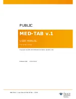 IMAGE Information Systems Ltd. MED-TAB v.1 User Manual preview