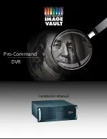 Preview for 1 page of Image Vault Pro-Command Installation Manual