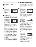 Preview for 12 page of Image 15.0r Treadmill User Manual