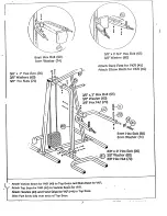 Preview for 6 page of Image 512 Home Trainer Manual