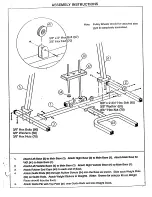 Preview for 8 page of Image 512 Home Trainer Manual